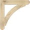 Ekena Millwork Thorton Craftsman Rough Sawn Bracket, Douglas Fir, 4"W x 28"D x 28"H BKT04X28X28THR04RDF - alternate 2